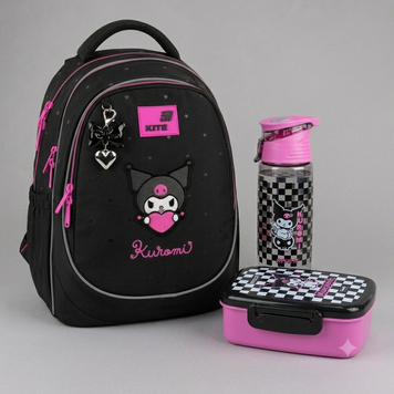 Рюкзак шкільний Kite Education Kuromi HK26-700M 3в1 HK26-700Mset1 фото