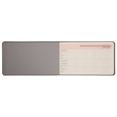 Еженедельник 10х17 см Leo Planner датированный 2026 "Fiore", мягкий, 128 страниц (252715) 252715 фото