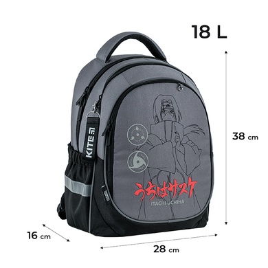 Шкільний набір Kite Naruto SET_NR24-700M (рюкзак, пенал, сумка) SET_NR24-700M фото