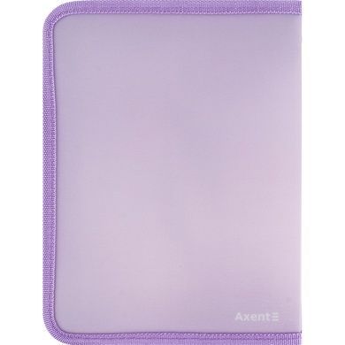 Папка об'ємна на блискавці А5+ Lavender-2 1805-37-A фото