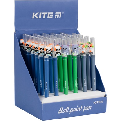 Ручка шариковая Kite Game K21-354, синяя K21-354 фото