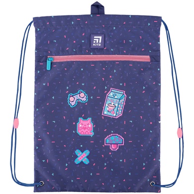 Шкільний набір Kite Pixel Love SET_K24-555S-3 (рюкзак, пенал, сумка) SET_K24-555S-3 фото