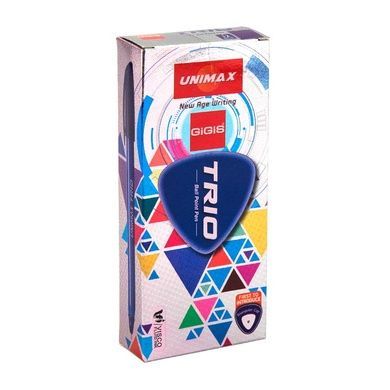 Ручка кулькова Trio, фіолетова UX-104-11 фото