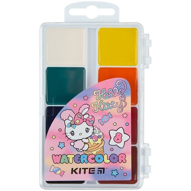 Фарби акварельні Kite Hello Kitty HK23-065, 8 кольорів HK23-065 фото