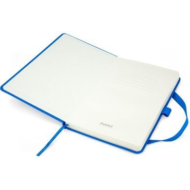 Книга записна Axent Partner 8306-07-A, A5-, 125x195 мм, 96 аркушів, крапка, тверда обкладинка, блакитна 8306-07-A фото