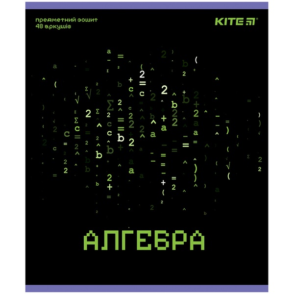Предметная тетрадь Kite Neo K24-240-16, 48 листов, клетка, алгебра K24-240-16 фото