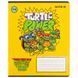 Зошит шкільний Kite Ninja Turtles NT24-232, 12 аркушів, клітинка NT24-232 фото 12