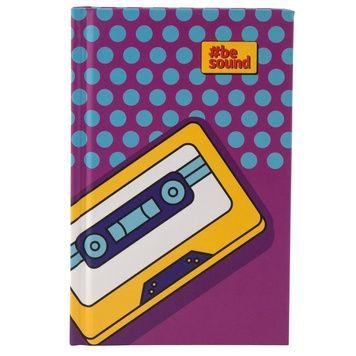 Книга записна тверда обкл. А6, 80арк. кл BeSound-2 K19-199-2 фото