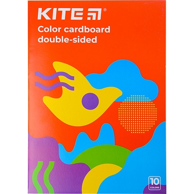 Картон кольоровий двосторонній Kite Fantasy K22-255-2, А4 K22-255-2 фото