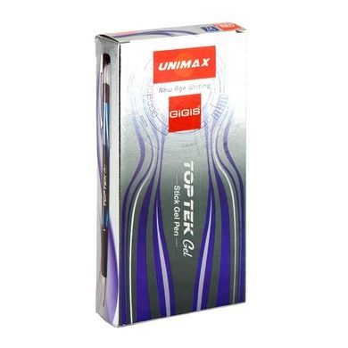 Ручка гелева Top Tek Gel, червона UX-133-06 фото