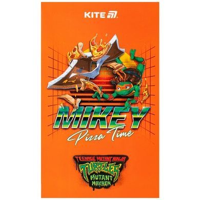 Блокнот-планшет Kite Ninja Turtles NT25-195, A6, 50 аркушів, нелінований NT25-195 фото