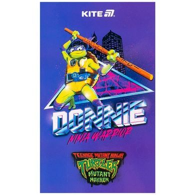 Блокнот-планшет Kite Ninja Turtles NT25-195, A6, 50 аркушів, нелінований NT25-195 фото