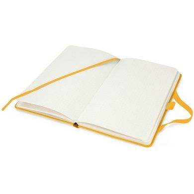 Книга записна Axent Partner 8306-08-A, A5-, 125x195 мм, 96 аркушів, крапка, тверда обкладинка, жовта 8306-08-A фото