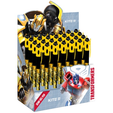 Ручка масляна Kite Transformers TF23-033, синя TF23-033 фото