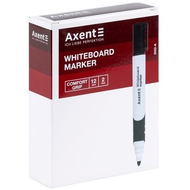 Маркер Whiteboard Comfort Grip 2552-A, 2 мм круглий зелений 2552-04-A фото