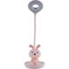 Настольная лампа LED с аккумулятором Bunny Kite K24-492-1-2, розовый K24-492-1-2 фото 1