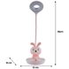 Настольная лампа LED с аккумулятором Bunny Kite K24-492-1-2, розовый K24-492-1-2 фото 7