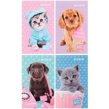 Блокнот-планшет Kite Studio Pets SP23-195, A6, 50 аркушів, нелінований SP23-195 фото