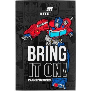 Блокнот Kite Transformers TF26-193, термобіндер, А5, 64 аркуші, нелінований TF26-193 фото