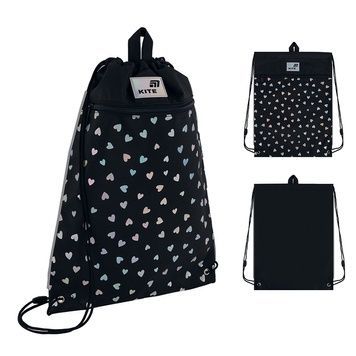 Сумка для взуття Kite Black&Silver K26-601M-14 K26-601M-14 фото