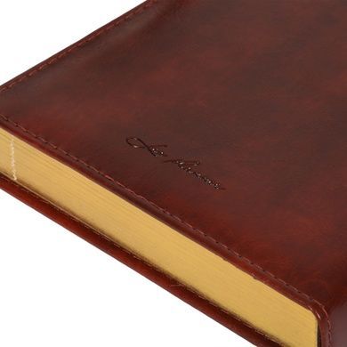 Щоденник-діловий записник А5 Leo Planner датований 2026 "Whisky", твердий, коричневий, 368 сторінок (252670) 252670 фото