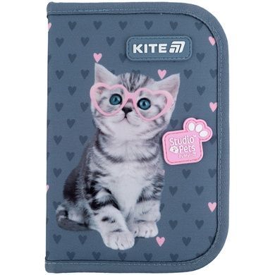 Пенал без наповнення Kite Studio Pets SP25-622-1, 1 відділення, 2 відворот SP25-622-1 фото