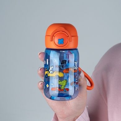 Бутылочка для воды Kite K25-1235-2, Cars, 360 мл, синяя K25-1235-2 фото