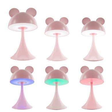 Світильник-нічник LED з акумулятором Simple Mouse Kite K25-317-2-2, рожевий K25-317-2-2 фото