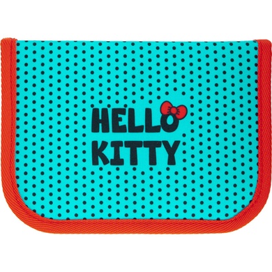 Пенал без наповнення Kite Education Hello Kitty HK21-622, 1 відділення, 2 відвороти HK21-622 фото