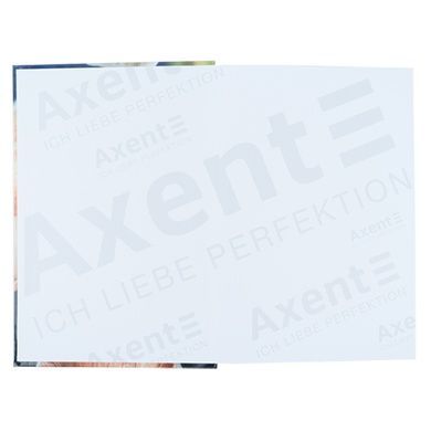 Книга записна Axent Flora 8423-27-A, А4, 192 аркуша, клітинка, жовта 8423-27-A фото