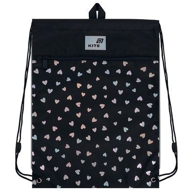 Сумка для взуття Kite Black&Silver K26-601M-14 K26-601M-14 фото