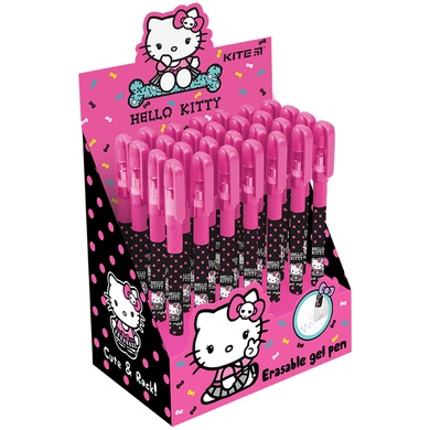 Ручка гелевая "пиши-стирай" Kite Hello Kitty HK23-068, синяя HK23-068 фото