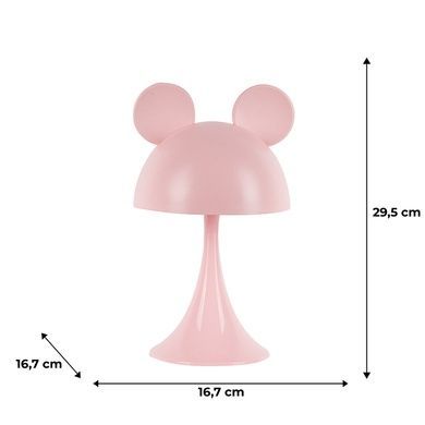 Світильник-нічник LED з акумулятором Simple Mouse Kite K25-317-2-2, рожевий K25-317-2-2 фото