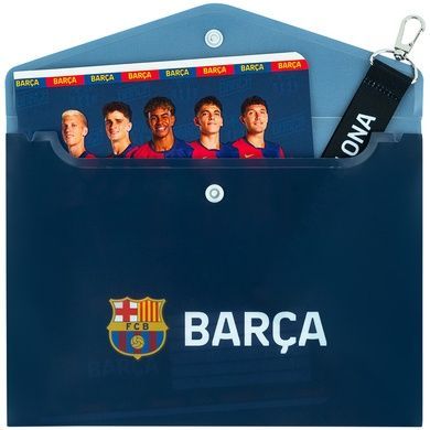 Папка на кнопці Kite FC Barcelona BC25-245, A5 BC25-245 фото