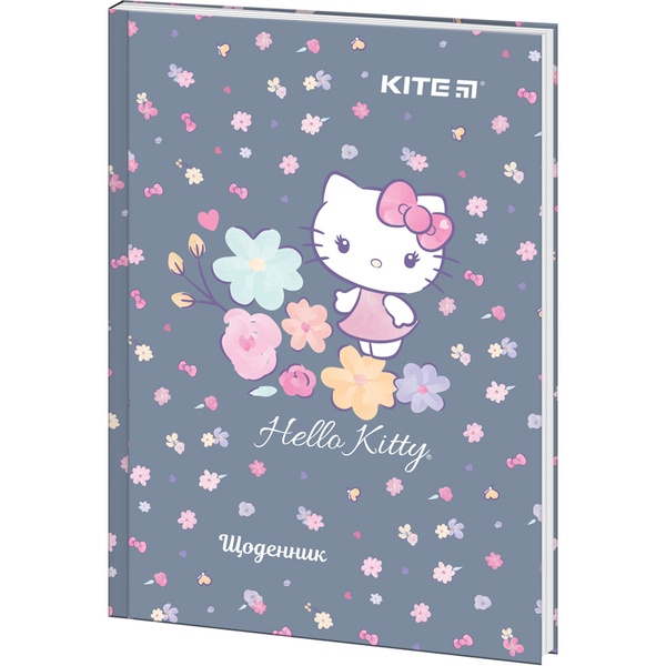 Щоденник шкільний Kite Hello Kitty HK22-262-1, тверда обкладинка HK22-262-1 фото