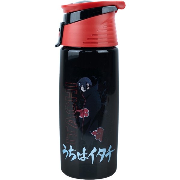 Пляшечка для води Kite Naruto NR23-401, 550 мл, чорна NR23-401 фото