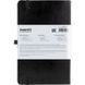Книга записна Axent Partner Lux 8202-01-A, A5-, 125x195 мм, 96 аркушів, клітинка, тверда обкладинка, чорна 8202-01-A фото 3
