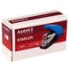 Степлер канцелярський №24/6 Axent Shell 4841-10-A, PS пластик, 20 аркушів, рожевий 4841-10-A фото 4