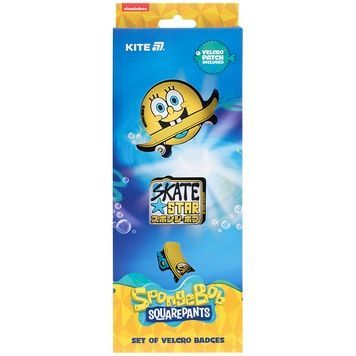 Набір бейджів на липучці Kite SpongeBob SquarePants SB25-3012, 3 шт. SB25-3012 фото