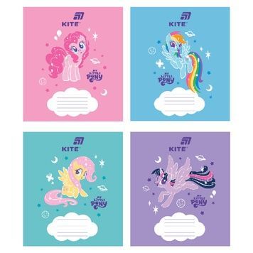 Зошит шкільний Kite My Littke Pony LP26-235, 12 аркушів, коса лінія LP26-235 фото