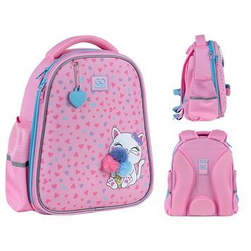Рюкзак школьный полукаркасный GoPack Education Fluffy Kitten GO25-165S-2 GO25-165S-2 фото