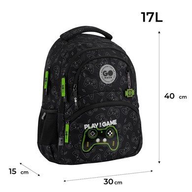 Рюкзак шкільний GoPack Education Never Give Up GO26-175M-7 GO26-175M-7 фото