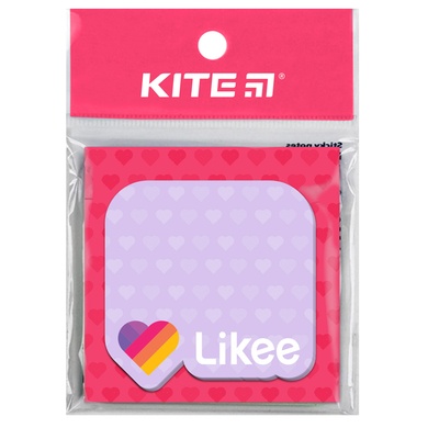 Блок бумаги с липким слоем Kite Likee LK22-298, 70х70 мм, 50 листов LK22-298 фото