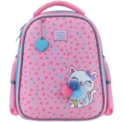 Рюкзак шкільний напівкаркасний GoPack Education Fluffy Kitten GO25-165S-2 GO25-165S-2 фото
