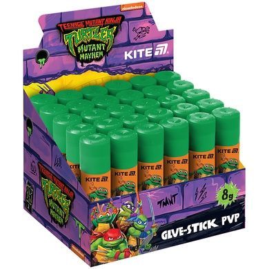 Клей-олівець з індикатором PVP Kite Ninja Turtles NT25-130, 8 г NT25-130 фото