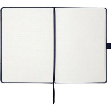 Книга записная Axent Partner 8306-02-A, A5-, 125x195 мм, 96 листов, точка, твердая обложка, темно-синяя 8306-02-A фото