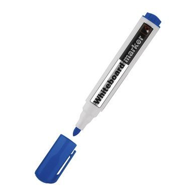 Маркер Axent Delta Whiteboard D2800-02, 2 мм, круглий синій D2800-02 фото