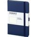 Книга записная Axent Partner 8306-02-A, A5-, 125x195 мм, 96 листов, точка, твердая обложка, темно-синяя 8306-02-A фото 2