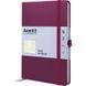Книга записна Axent Partner Prime 8305-46-A, A5, 145x210 мм, 96 аркушів, клітинка, тверда обкладинка, винна 8305-46-A фото 2