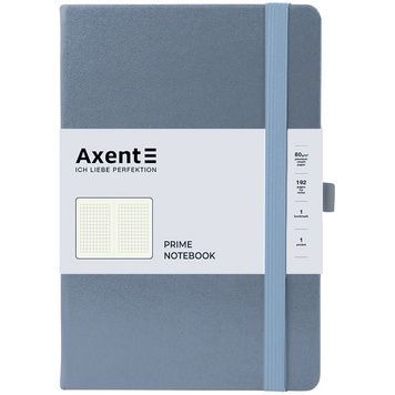 Книга записна Partner Prime, 145*210, 96арк, кліт, сіра 8305-62-A фото